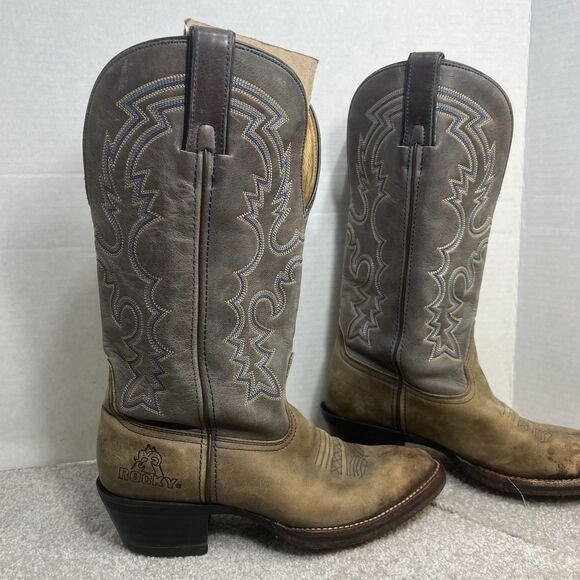 Rocky Men Size 6 Western Boots Brown Tan Waterproof Comfort Workwear - Picture 1 of 6